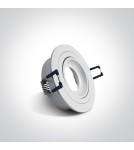 Flush-mounted lamps - pendants - One Light white kitchen retro ring lamp Arta 2 11105UB/W - product 2