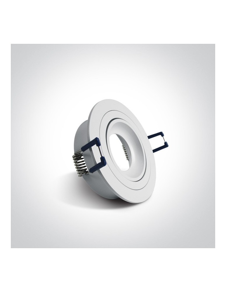 Flush-mounted lamps - pendants - One Light white kitchen retro ring lamp Arta 2 11105UB/W - product kolory-swiatla.pl 2