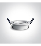 Flush-mounted lamps - pendants - One Light white kitchen retro ring lamp Arta 2 11105UB/W - product 3