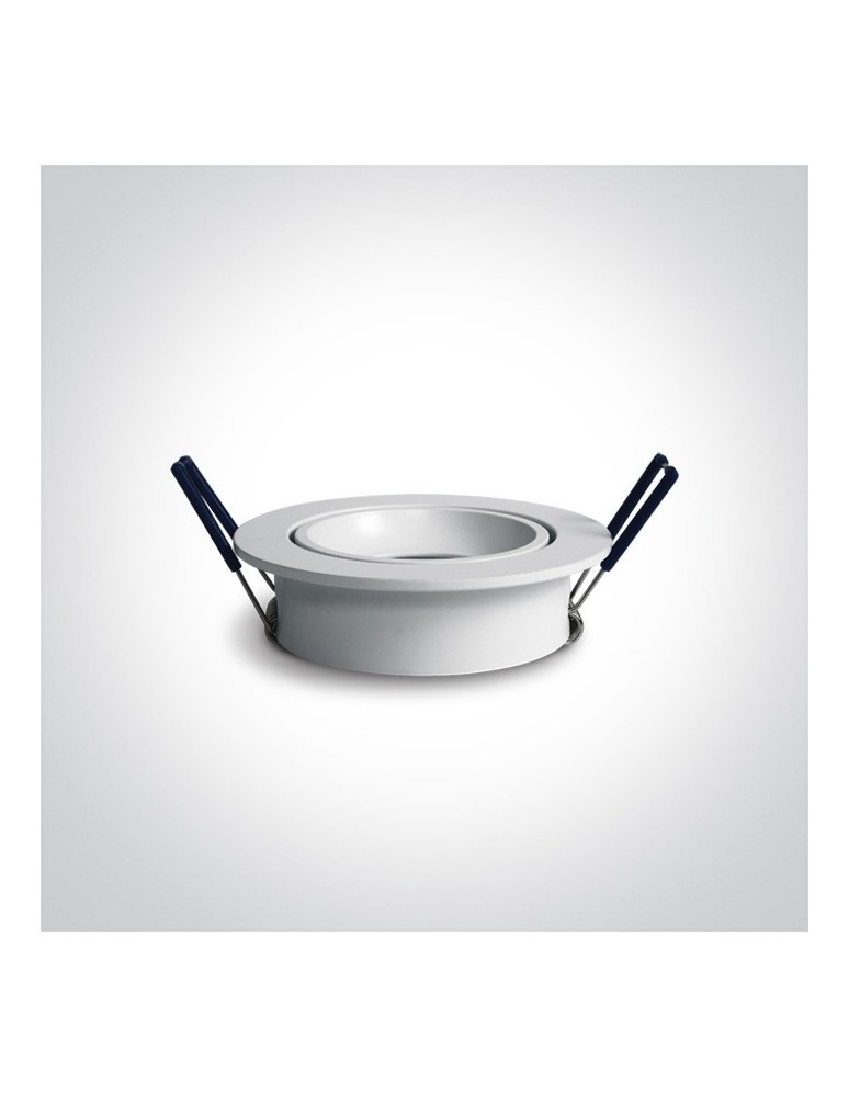 Flush-mounted lamps - pendants - One Light white kitchen retro ring lamp Arta 2 11105UB/W - product kolory-swiatla.pl 3