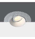 Frameless flush-mounted lamps - trimless - One Light recessed adjustable drop in white Cholargos 11105UTR/W - product 1