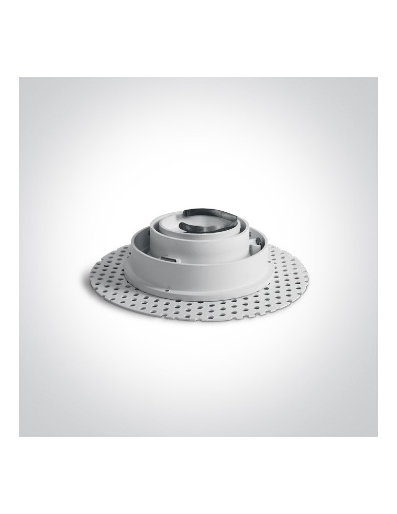 Frameless flush-mounted lamps - trimless - One Light recessed adjustable drop in white Cholargos 11105UTR/W - product kolory-swiatla.pl 2