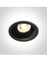 One Light LED lamp black for store beam Edesa 11106DB/B/W