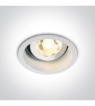 Flush-mounted lamps - pendants - One Light LED lamp white for Edesa beam store 11106DB/W/W. - product 1