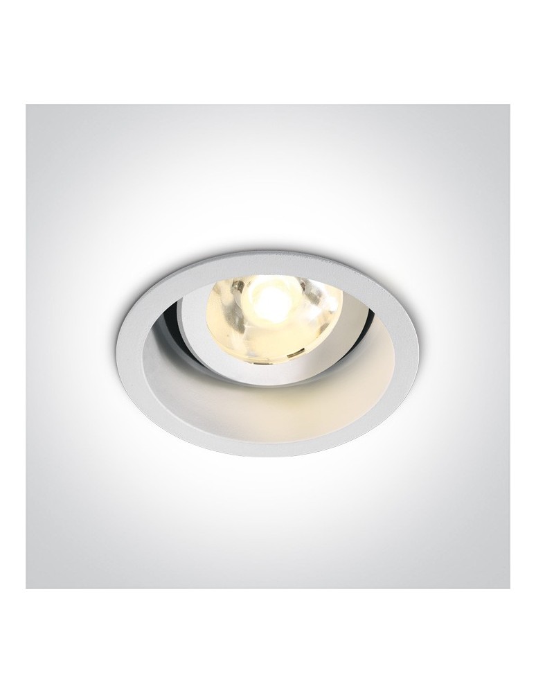 Lampy podtynkowe - oczka - One Light Lampa LED biała do sklepu wiązka Edesa 11106DB/W/W - produkt kolory-swiatla.pl 1