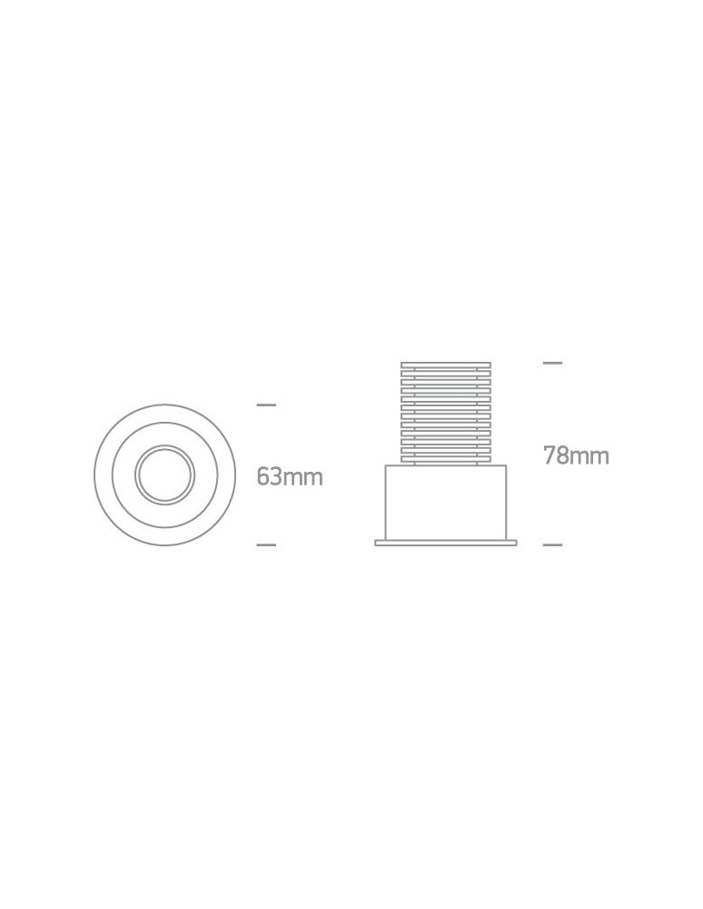 Flush-mounted lamps - pendants - One Light LED lamp white for dining room living room Ewosmos 11106M/W/W - product kolory-swiatla.pl 2