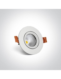 One Light LED recessed lamp white universal Glifada 11107B/W/W - product 2