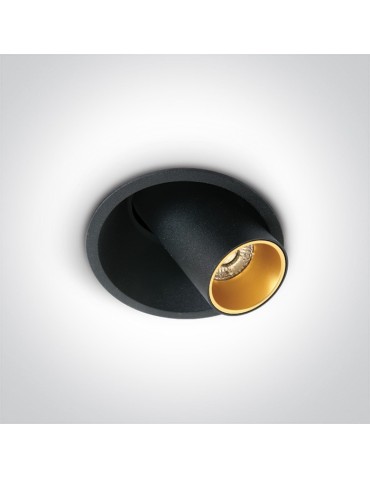 One Light LED drop-in black adjustable Karistos 11107C/B/W