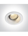 One Light recessed LED lamp white Koropi 11107FD/W/EW