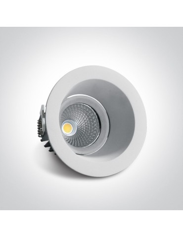 One Light recessed LED lamp white Koropi 11107FD/W/W - product 2