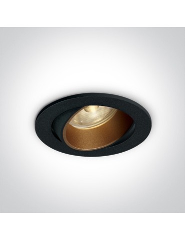 One Light LED recessed replacement rings Lamia 11107K/B/W