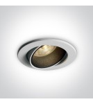 Flush-mounted lamps - pendants - One Light LED recessed replacement rings Lamia 11107K/W/W - product 1