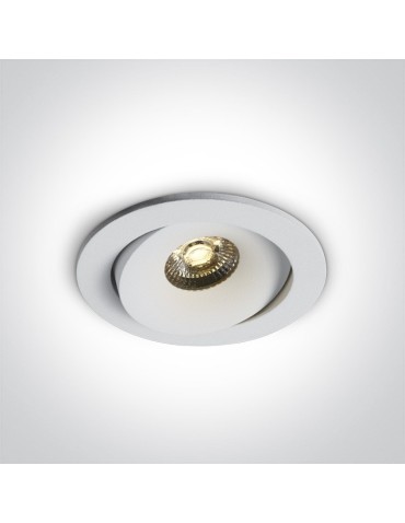 One Light LED outdoor white hardy recessed Amarusi 11107P/W/W IP54