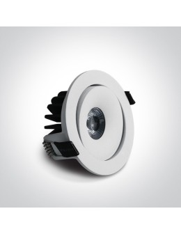 One Light LED outdoor white hardy recessed Amarusi 11107P/W/W IP54 - product 2