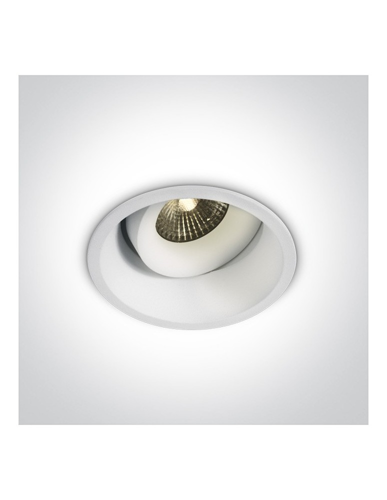 Flush-mounted lamps - pendants - One Light LED outdoor lamp white Kiria 11107WD/W/W IP54 - product kolory-swiatla.pl 1