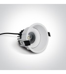 Flush-mounted lamps - pendants - One Light LED outdoor lamp white Kiria 11107WD/W/W IP54 - product 2