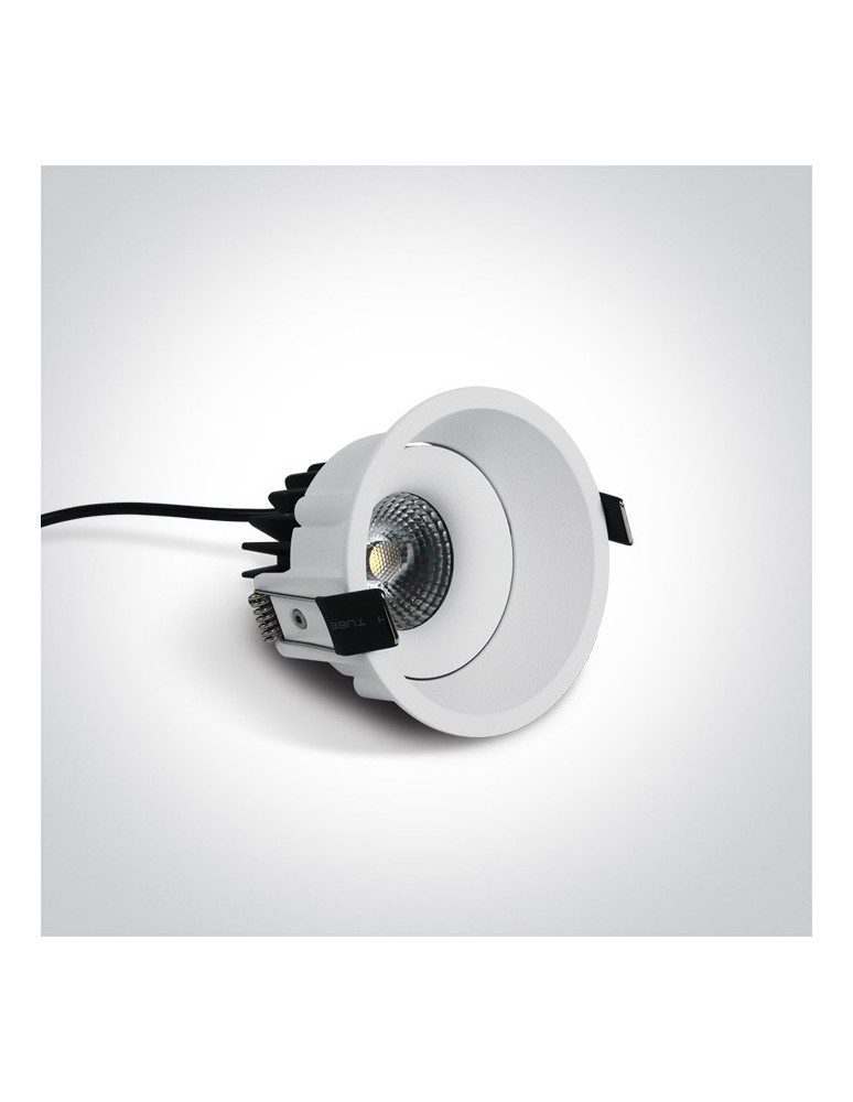 Flush-mounted lamps - pendants - One Light LED outdoor lamp white Kiria 11107WD/W/W IP54 - product kolory-swiatla.pl 2