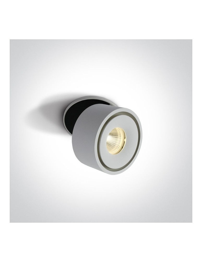 Recessed ceiling spotlights - One Light LED white lamp for living room store Nausa 11108LA/W/W - product kolory-swiatla.pl 1