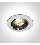 Flush-mounted lamps - pendants - One Light LED lamp white for hotel restaurant Ptolemaida 11110E/W/W - product 1