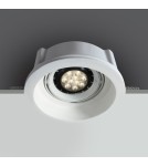 Flush-mounted lamps - pendants - One Light Retimno 11110GT1 adjustable gypsum lamp. - product 1