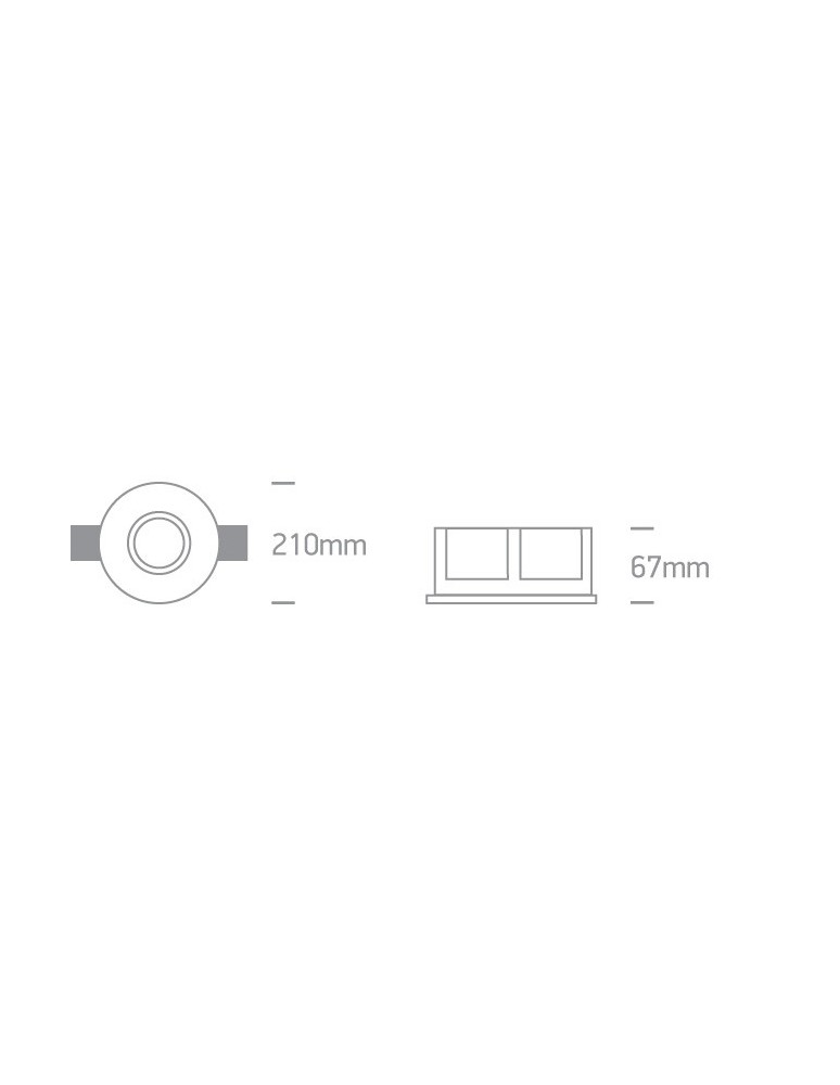 Flush-mounted lamps - pendants - One Light Retimno 11110GT1 adjustable gypsum lamp. - product kolory-swiatla.pl 2