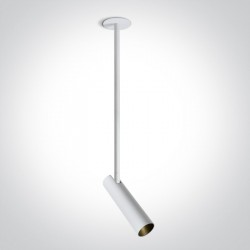 One Light Lampa LED loft biała Amindeo 2 11112RB/W/W