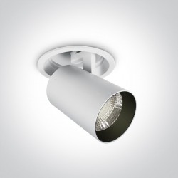 One Light Lampa LED do sklepu biała Ewdilos 11125RA/W/C