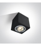 Ceiling luminaires for replaceable light source - One Light black Langadas ceiling lamp 12105AC/AL - product 1