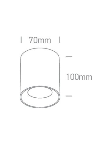 One Light Black ceiling lamp for Lawrio 12105AL/B/B - product 2