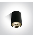 Ceiling luminaires for replaceable light source - One Light Black and gold ceiling lamp for Lawrio 12105AL/B/GL - product 1