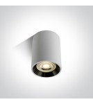 Ceiling luminaires for replaceable light source - One Light black and white Lawrio ceiling lamp 12105AL/B/GL - product 1