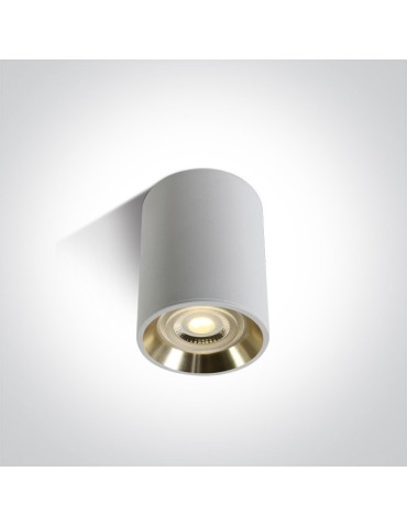 One Light white-gold Lawrio ceiling lamp 12105AL/B/GL