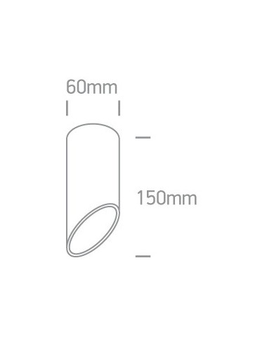 One Light Lampa sufitowa czarna złota ścięta Lindos 12105E1/B/GL - produkt 2