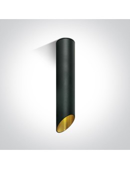 One Light black Litochoro tube ceiling lamp 12105E2/B/GL