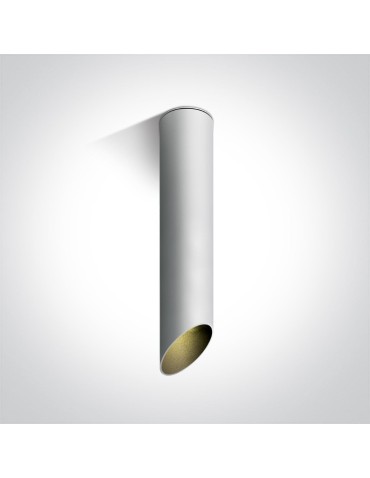 One Light Litochoro white tube ceiling lamp 12105E2/W/B