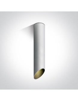 One Light Lampa sufitowa rura biała Litochoro 12105E2/W/B