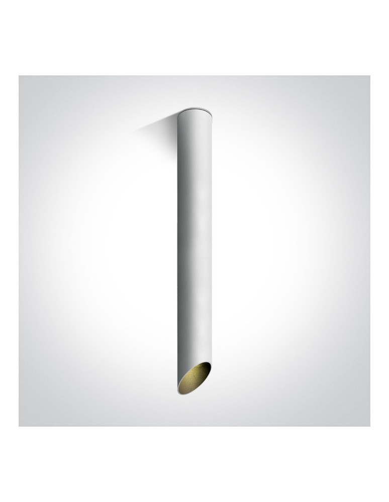 Ceiling luminaires for replaceable light source - One Light ceiling tube lamp white black Lutraki 12105E3/W/B - product kolory-swiatla.pl 1