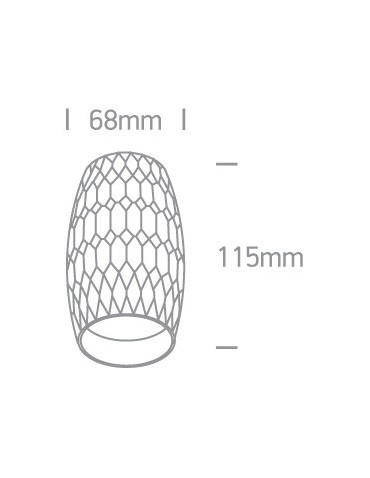 One Light Lampa sufitowa mosiężna stylowa Monolitos 12105H/BS - produkt 2