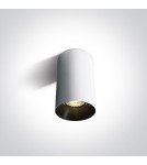 Ceiling luminaires for replaceable light source - One Light White stylish Mistra ceiling lamp 12105M/W - product 1