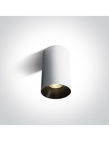 One Light White stylish Mistra ceiling lamp 12105M/W