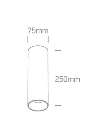 One Light brass cylinder living room lamp Mudros 12105MA/BBS - product 2