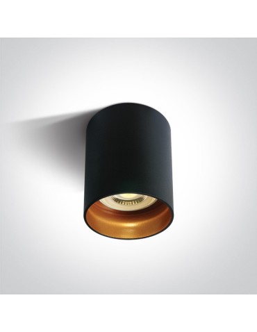 One Light Black kitchen style ceiling lamp Muzaki 12105N/B