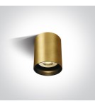 Ceiling luminaires for replaceable light source - One Light Muzaki kitchen style brass ceiling lamp 12105N/BBS - product 1