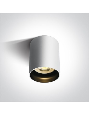 One Light White kitchen style ceiling lamp Muzaki 12105N/W