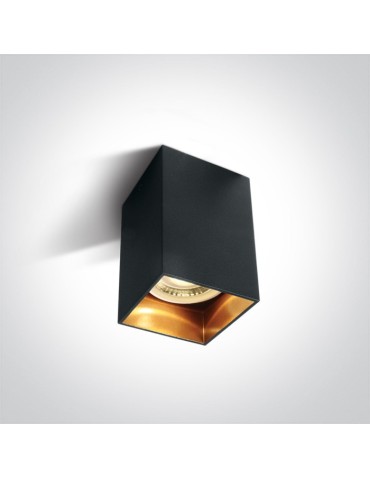 One Light loft style black Nikomidia ceiling lamp 12105NA/B