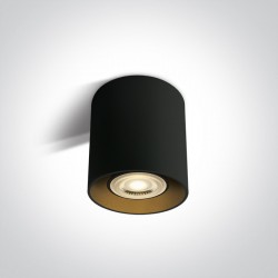 One Light Lampa sufiotwa czarna walec Roda 12105T/B