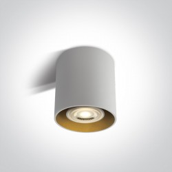 One Light Lampa sufiotwa czarna walec Roda 12105T/W