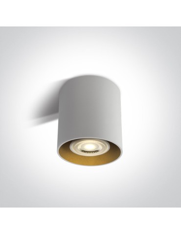 One Light sufiot lamp black cylinder Roda 12105T/W