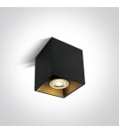 Ceiling luminaires for replaceable light source - One Light cube lamp loft style black Sinasos 12105TA/B - product 1
