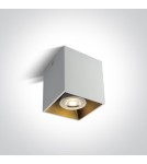 Ceiling luminaires for replaceable light source - One Light cube lamp loft style black Sinasos 12105TA/W - product 1